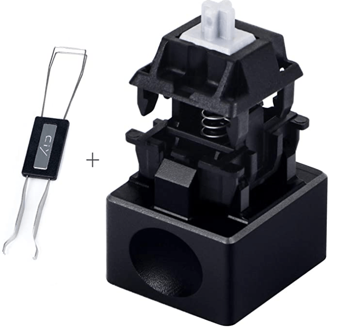 Product listing with switch puller, keycap puller, and switch opener.