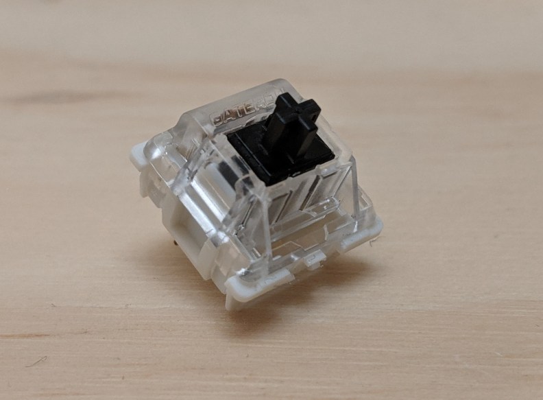 Gateron Black mechanical keyboard switch