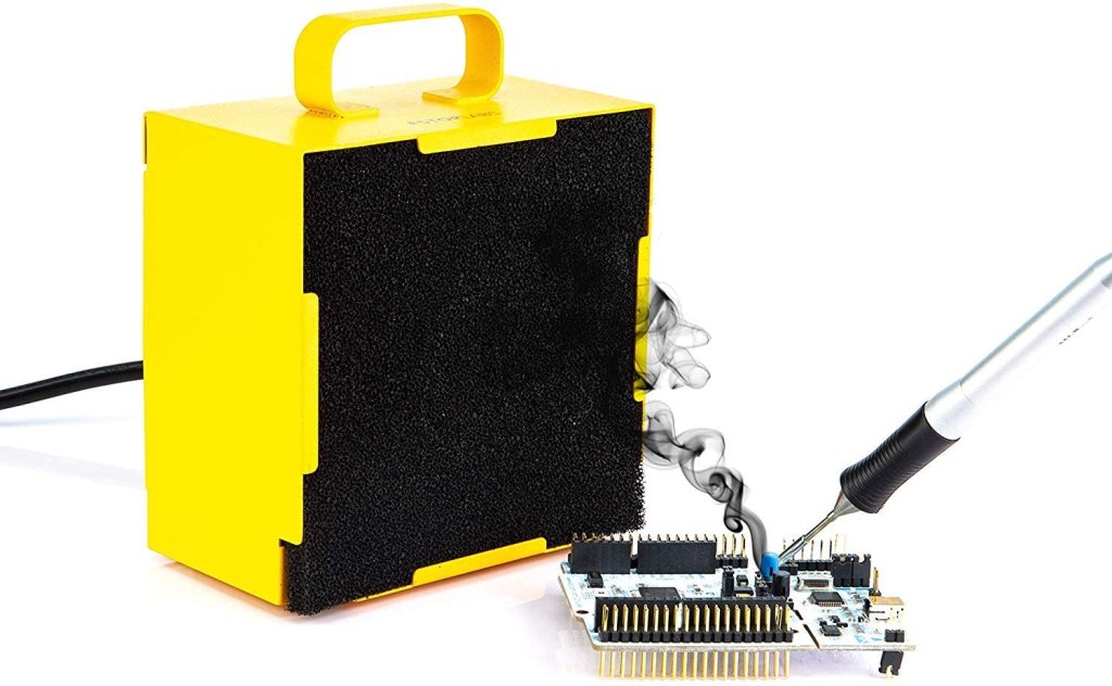 Solder fan for solder flumes.