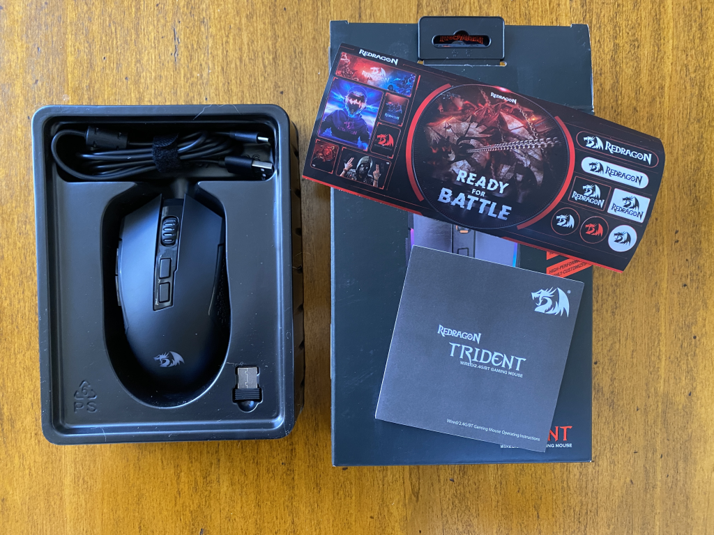 Unboxing of Redragon M693 mouse